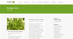 Desktop Screenshot of florilegium.de
