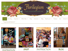 Tablet Screenshot of florilegium.com